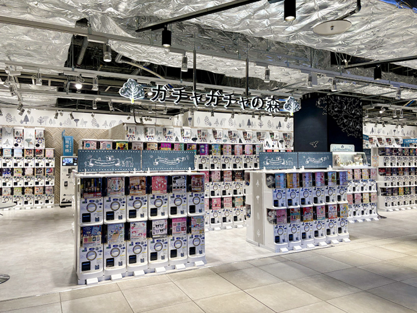 ガチャガチャの森BiVi新さっぽろ店外観写真